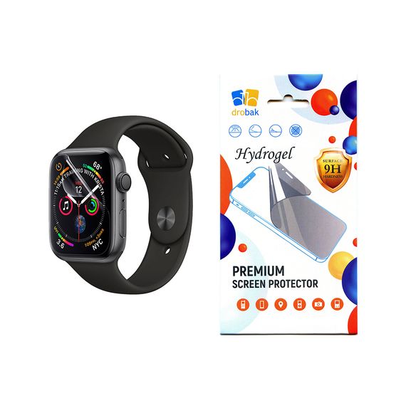 Плівка захисна Drobak Hydrogel Apple Watch Series 9 45mm (2шт) (323212)