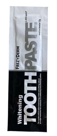 Зубна паста - пробник FREZYDERM TOOTHPASTE WHITENING, 2 гр.