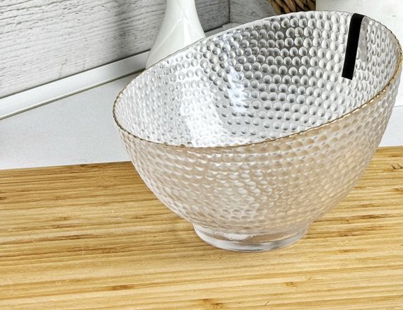 Салатник Ardesto Сommelina AR5016 18 см прозорий
