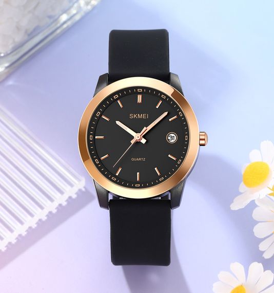 Класичний жіночий годинник Skmei 2319BK Black | Зображення 1