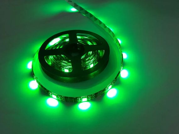 Лента светодиодная RGB 5050 5м с пультом для подсветки телевизора, монитора, мебели от USB | Зображення 9
