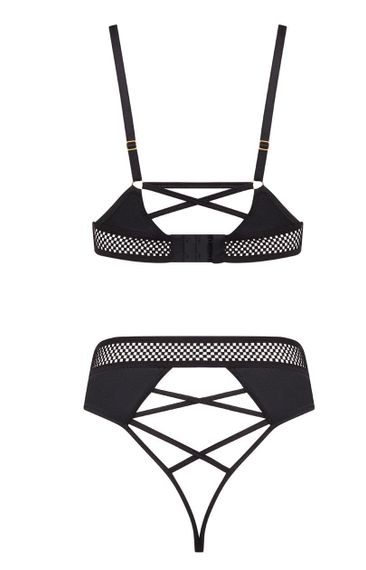 Комплект Passion Kristeen Set Чорний 2XL/3XL | Зображення 7