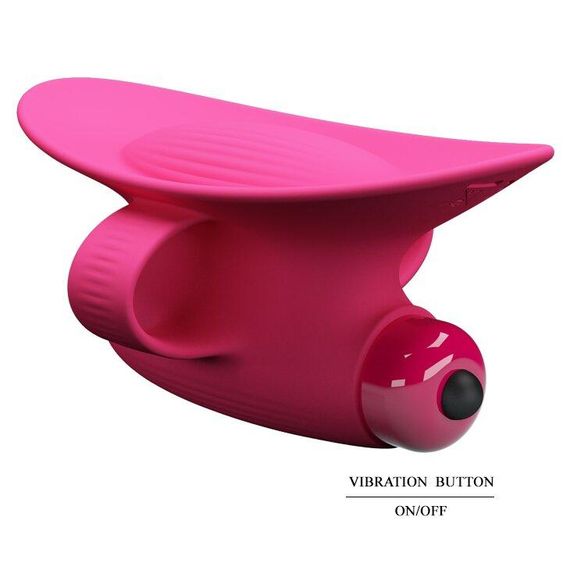 Клиторальный стимулятор на палец Pretty Love - Nelly, BI-014735 sexstyle | Зображення 8