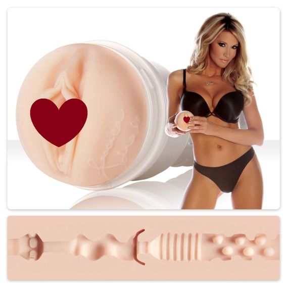 Мастурбатор Fleshlight Girls: Jessica Drake - Heavenly, зі зліпка вагіни, дуже ніжний Sex Aura
