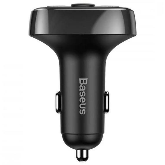 АЗП FM модулятор Baseus S-09A 10W (2USB-A) (CCMT) Black | Зображення 2