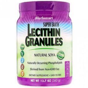 Лецитин Bluebonnet Nutrition Lecithin Granules, 12.7 Oz 360 g /48 servings/ BLB0928