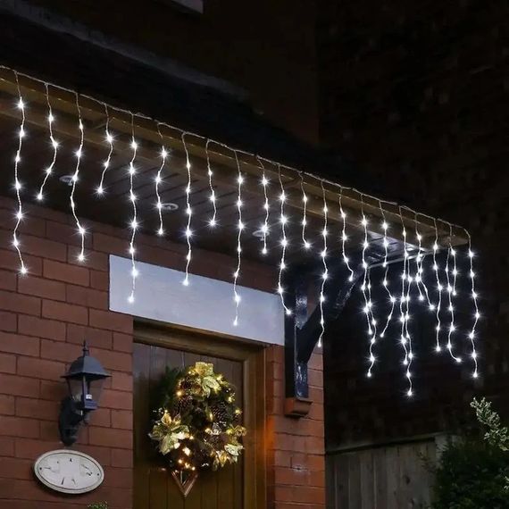 Гірлянда-штора LED 3x3м 300 Бурульки Біла XPRO (234560685_719) | Зображення 4