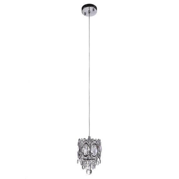 Люстра подвесная хрустальная LED 7W NW CH (BR-01455S/1)
