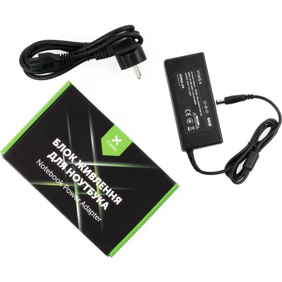 Блок живлення до ноутбуку Vinga DELL 90W 19.5V 4.62A 7.4*5.0 (VPA-1946-DL7450-101) | Зображення 3
