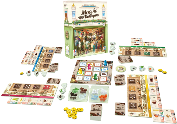 Настольная игра Моя кофейня (Coffee Rush) | Зображення 1