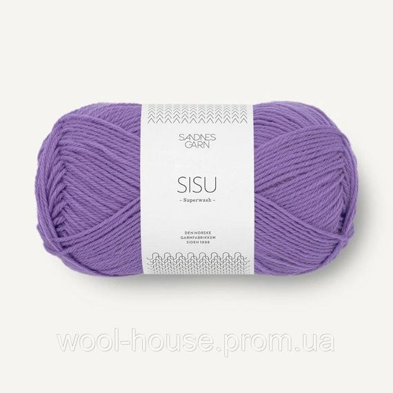 Шкарпеткова пряжа Sandnes Garn Sisu 50 г, 5235