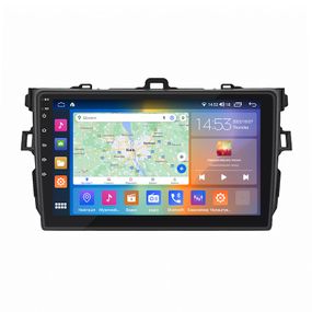 Штатна магнітола 9" Lesko для Toyota Corolla X (E140, E150) 2006-2012 4/64Gb CarPlay 4G Wi-Fi GPS Prime