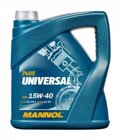Моторна олива MANNOL Universal 15W-40 SN/CH-4  (RN0700/RN0710) 5л.  (MN7405-5)