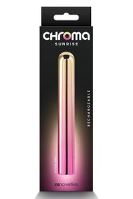 Вибропуля NS Novelties Chroma розово-золотистый, L Sex Aura
