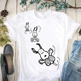 Футболка женская с принтом повседневная S Белая