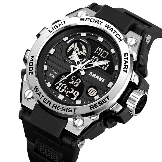 Skmei 2360BKSI Black-Silver | Зображення 2