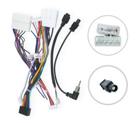 Перехідник живлення серії QIV з адаптером CAN-BUS для Renault QBR-W RN-4097 (дрот)