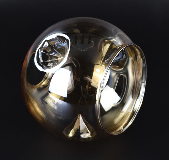 Плафон патрон E27 51810-am 9х11х13 см янтарний | Зображення 2