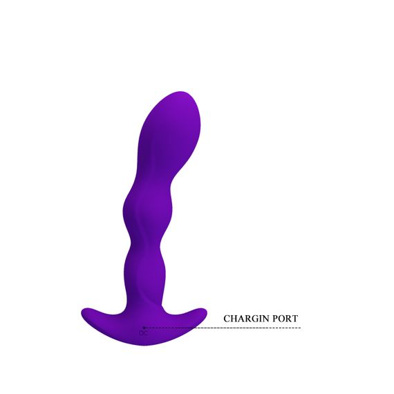 Анальна пробка - Pretty Love Yale Anal Plug Purple | Зображення 8