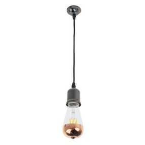 Люстра подвесная лофт для кухни E27 60W BK (HD-119S/1)