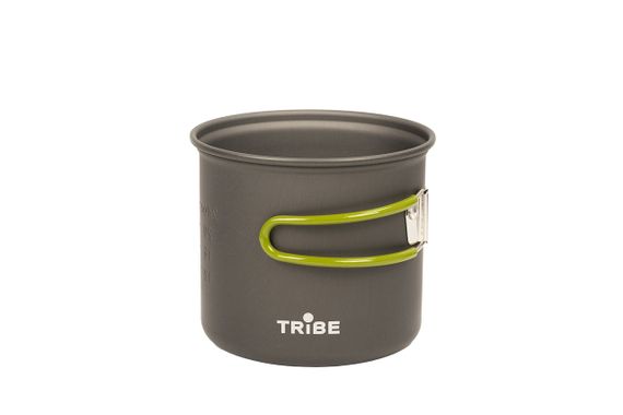 Набір посуду туристичний Tribe Single Set 0,8л Alu, похідний набір посуду алюмінієвий трайб для кемпінгу та походу | Зображення 5