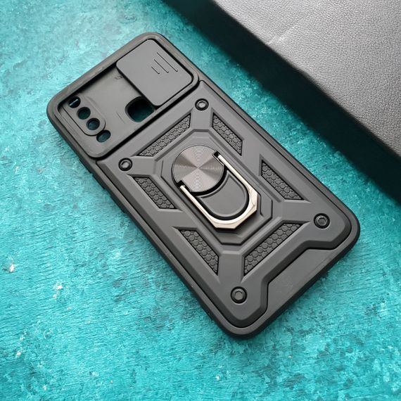 Чохол Defender з захистом камери для Vivo Y17 колір Чоний | Зображення 1