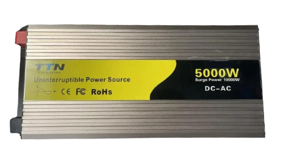 Инвертор 5000Вт 12V на 220V с зарядным устройством (чистый синусоид)