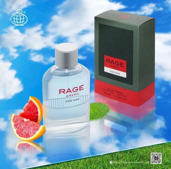 Парфумована вода Fragrance World Rage Green 90 мл