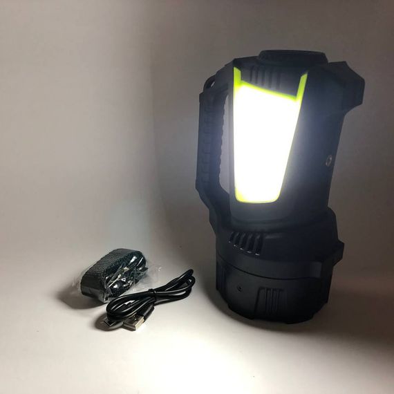 Аккумуляторная лампа для кемпинга T100A-10W+2COB, Фонарь лампа кемпинговый, Фонари для SM-340 кемпинга camping | Зображення 9