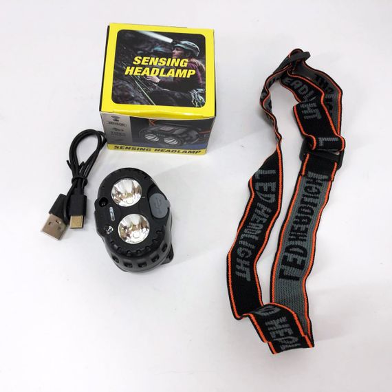 Легкий налобний ліхтар для риболовлі Bailong 666-2 XPL, Ліхтар для рятувальників на голову MZ-79