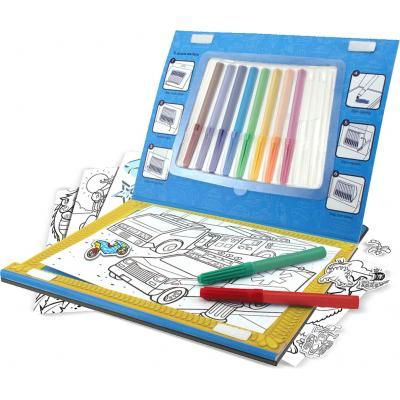 Набор для творчества Melissa&amp;Doug Раскраска, наклейка, трафарет (MD5240) | Зображення 1