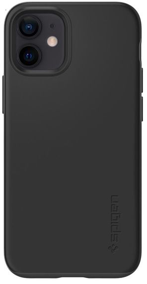 Чехол Spigen для Apple iPhone 12 mini Thin Fit, Black (ACS01739)