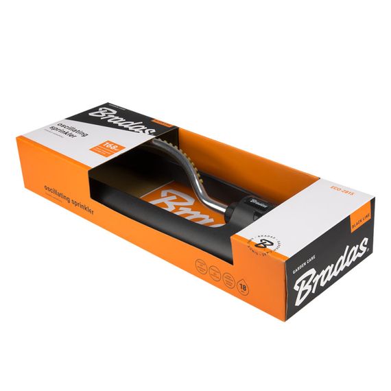 Зрошувач осцилівний Bradas BLACK LINE компактний з алюмінієвою дугою ECO-2815 | Зображення 1