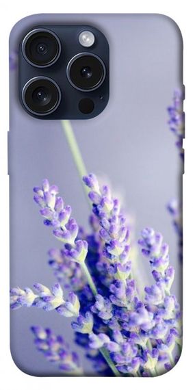 Чохол з картинкою Лаванда для Apple iPhone 15 Pro (6.1")