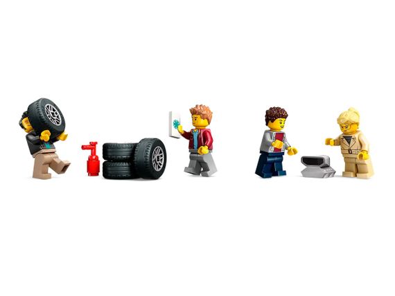 Конструктор LEGO City Грузовик-транспортьор со спортивными авто 60408 | Зображення 6