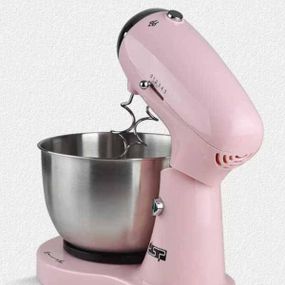 Миксер стационарный с чашей, планетарным вращением DSP KM 3034 Розовый