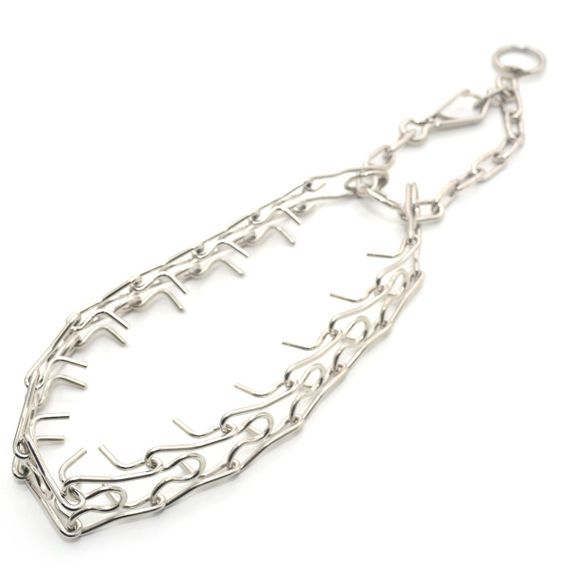 Ошейник удавка жесткий для собак Zoo-hunt никелевый НЖ №3+ 70 см | Зображення 2