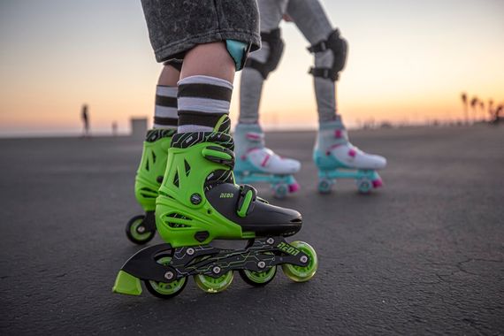 Роликовые коньки Neon Combo Skates Салатовый (Размер 30-33) (NT09G4) | Зображення 7