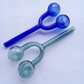 Скляна трубка Oil Double