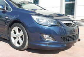 Передня Lip накладка DPT V-2 (Під фарбування) для Opel Astra J 2009-2015 рр
