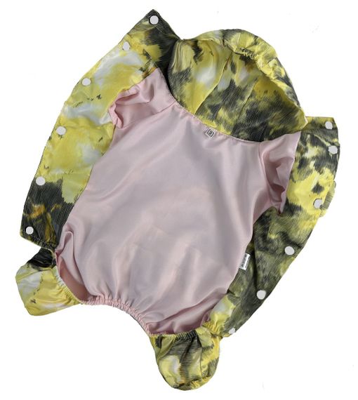 Дощовик ДЛЯ ДIВЧАТ рюша абстракцiя лимон MD-18 | Зображення 6