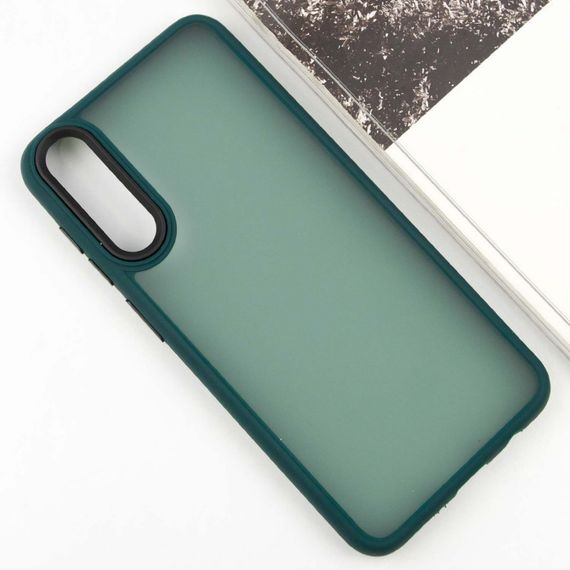 Чохол TPU+PC Lyon Frosted для Samsung Galaxy A50 (A505F) / A50s / A30s Green | Зображення 1