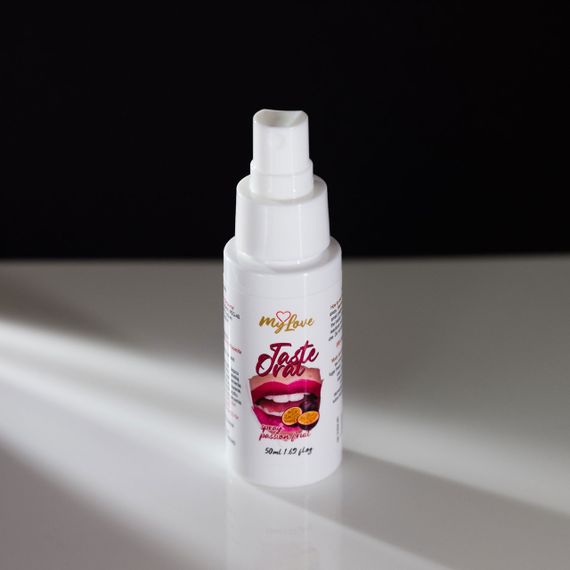 Спрей для полости рта MyLove Taste Oral Spray passion fruit 50 ml Sex Aura | Зображення 3