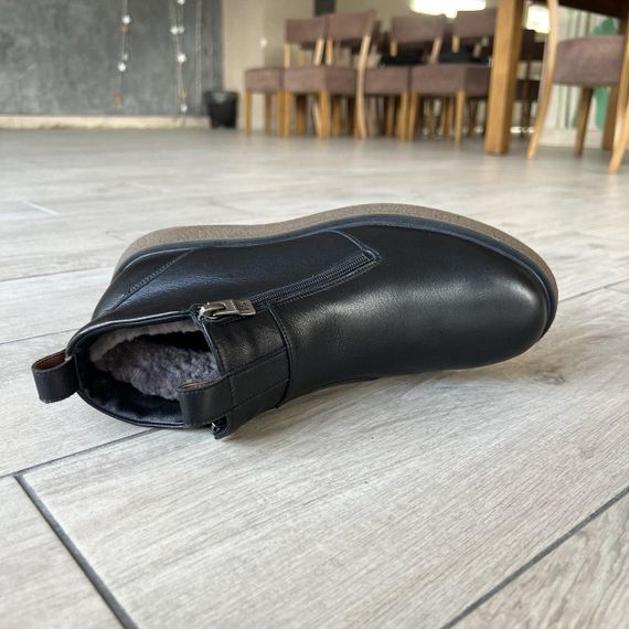 Теплі черевики з натуральної шкіри та ТЕП підошви | Зображення 2