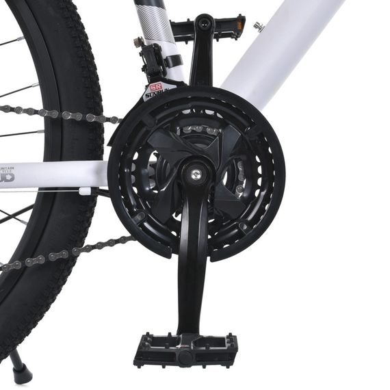 Велосипед SKD75 MTB 2605-2, 26 дюймів, сталева рама 16 Sunrun 24SP білий | Зображення 2