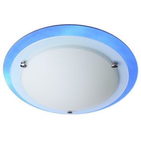 Светильник настенно-потолочный накладной W-188/2 BL