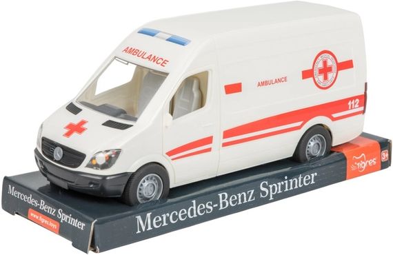 Машинка Tigres Mercedes-Benz Sprinter швидка допомога 39712 біла