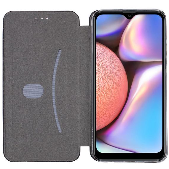 Шкіряний чохол (книжка) Classy для Samsung Galaxy A10s Слот для візитки, Червоний | Зображення 3
