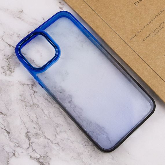 Чохол TPU+PC Fresh sip series для Apple iPhone 11 Pro (5.8") Чорний / Синій | Зображення 2