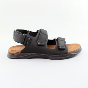 Сандалі чоловічі шкіряні 589188 Чорні 40 41 42 43 44 45